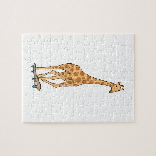 Puzzle Skateboard girafe (Horizontal)