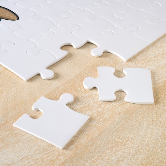 Puzzle Skateboard girafe (Côté)