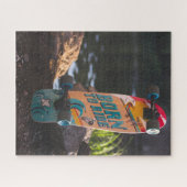 Puzzle Skateboard Né À Ride (Horizontal)
