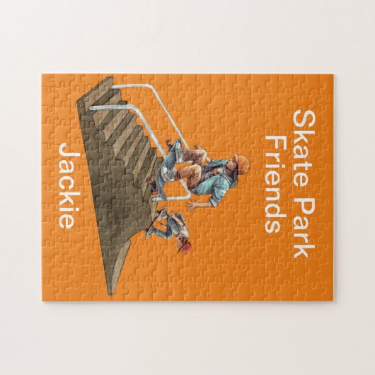 Puzzle skateboarders (Horizontal)