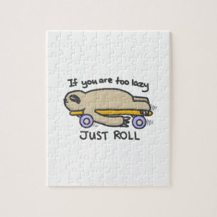 Puzzle Skateboarding de paresse