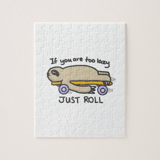 Puzzle Skateboarding de paresse (Vertical)