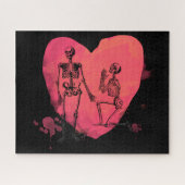 Puzzle Skeleton Love (Horizontal)