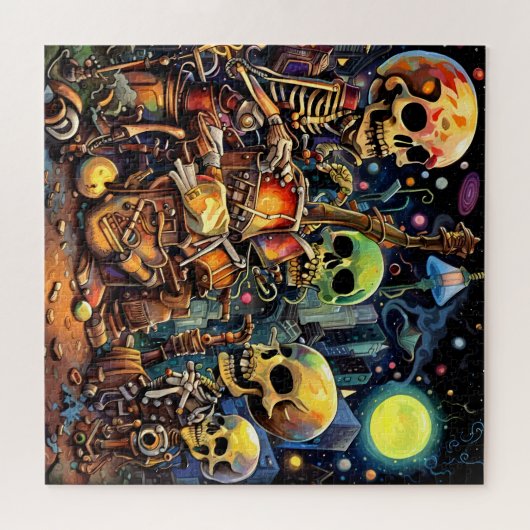 Puzzle Skeletons surréalistes I (Horizontal)