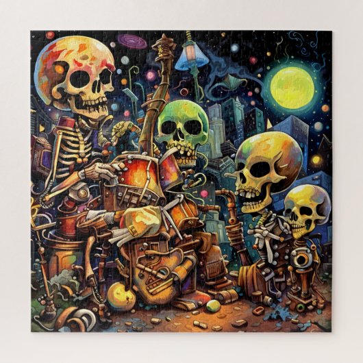 Puzzle Skeletons surréalistes I (Vertical)