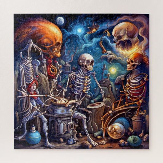 Puzzle Skeletons surréalistes II (Vertical)
