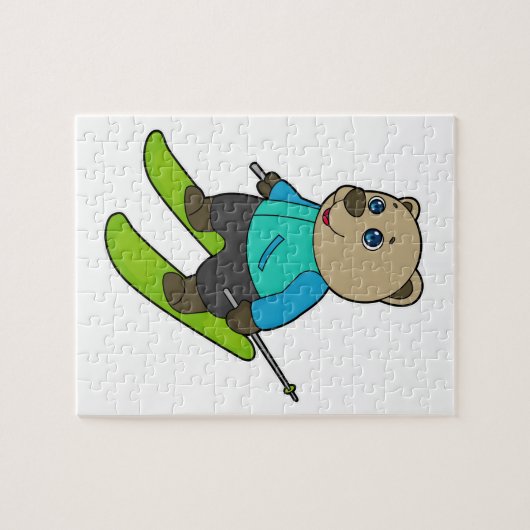 Puzzle Ski de Bear (Horizontal)