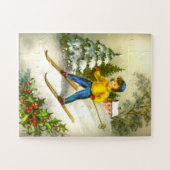 Puzzle Ski de fille (Horizontal)