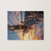 Puzzle Ski de fond (Horizontal)