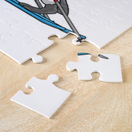 Puzzle Ski de Penguin (Côté)