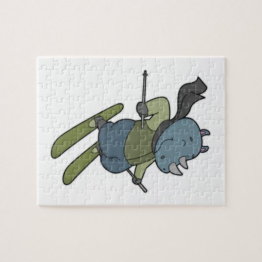 Puzzle Ski de Rhino (Horizontal)