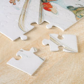 Puzzle Ski d'hiver par Carl Larsson (Côté)