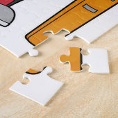 Puzzle Ski Racoon (Côté)