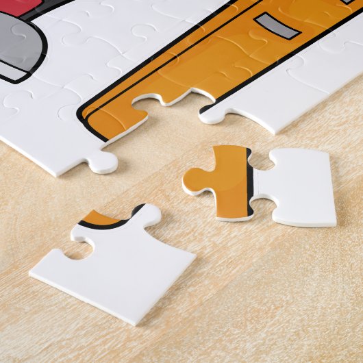 Puzzle Ski Racoon (Côté)