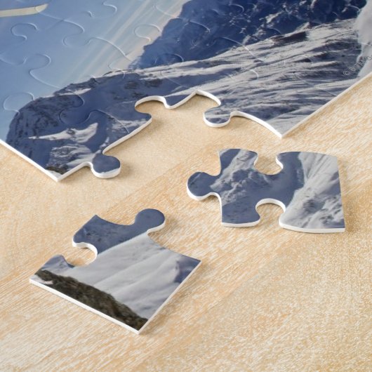 Puzzle Skier à Midair (Côté)