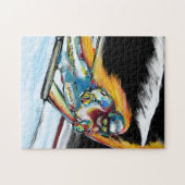 PUZZLE SKIER ART (Horizontal)