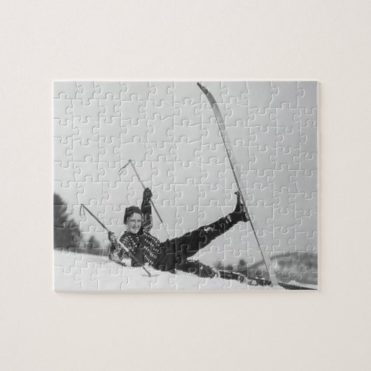 Puzzle Skieur 2 de femme (Horizontal)
