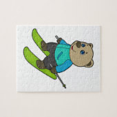 Puzzle Skieur de fond ours (Horizontal)