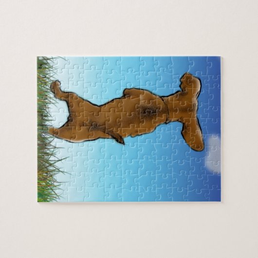 Puzzle skipping_doxie_color (Horizontal)