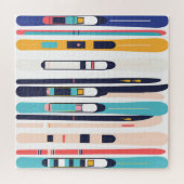 Puzzle Skis (Horizontal)