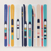 Puzzle Skis (Vertical)