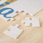 Puzzle Skiwelt Autriche affiche de voyage ski (Côté)