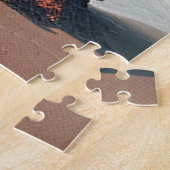 Puzzle Skull on the beach (Côté)