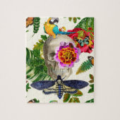 Puzzle Skull tropical (Vertical)