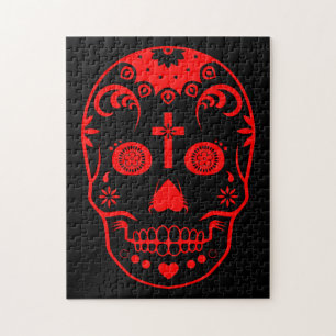 Puzzle skullz de sucre