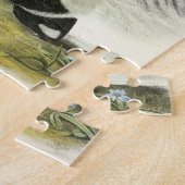 Puzzle Skunk à capuchon ou Skunk à grande queue d'Audubon (Côté)