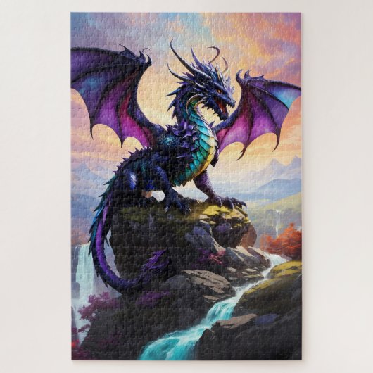 Puzzle Sky cliff Sentinel : Le Dragon à l'oeil (Vertical)