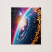 Puzzle Sky Galactique dépeint Ballet cosmique dans l'espa (Vertical)