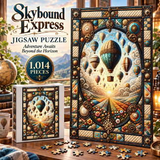 Puzzle Skybound Express Balloon 1 014 pièces