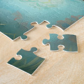 Puzzle Skye Terrier Chien avec Oeufs de Pâques Vacances (Côté)