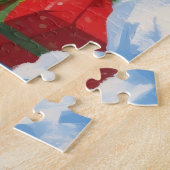 Puzzle Skye Terrier coule en neige avec le Casquette de N (Côté)