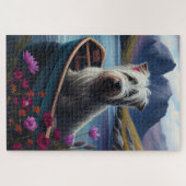 Puzzle Skye Terrier sur une pagaie : une aventure Pittore (Horizontal)