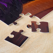 Puzzle Skye Terrier Vampire Citrouilles Halloween Épouvan (Côté)