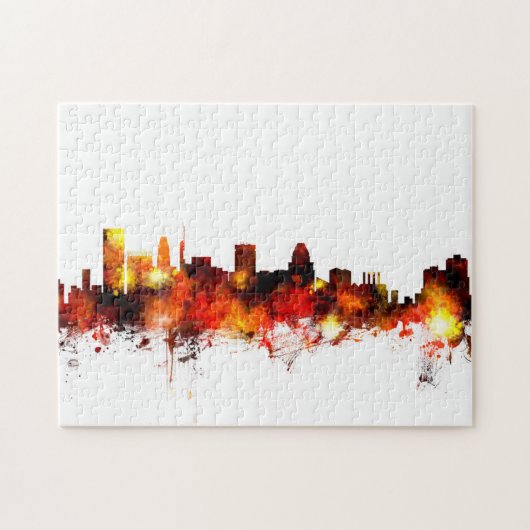 Puzzle Skyline Baltimore Maryland (Horizontal)