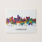Puzzle Skyline Cambridge Massachusetts (Horizontal)