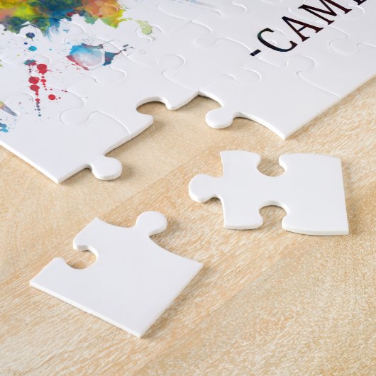 Puzzle Skyline Cambridge Massachusetts (Côté)