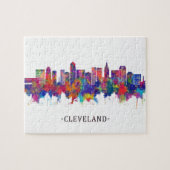 Puzzle Skyline Cleveland Ohio (Horizontal)
