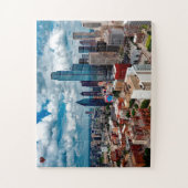Puzzle Skyline Dallas Texas (Vertical)