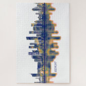 Puzzle Skyline de Beyrouth (Vertical)