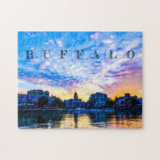 Puzzle Skyline de Buffalo (Horizontal)