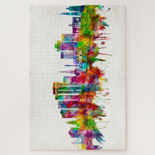 Puzzle Skyline de Charleston en Caroline du Sud