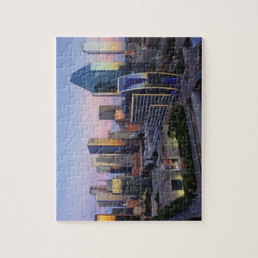 Puzzle Skyline de Dallas (Vertical)