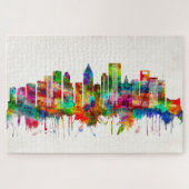 Puzzle Skyline de Houston au Texas (Horizontal)