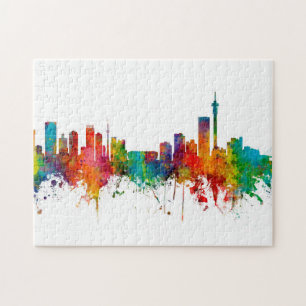 Puzzle Skyline de Johannesbourg