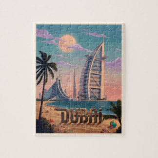 Puzzle Skyline de la plage de Dubaï
