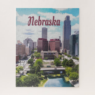 Puzzle Skyline de la ville du Nebraska
